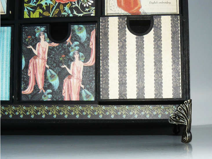Moppe dekoreret med Couture fra Graphic 45