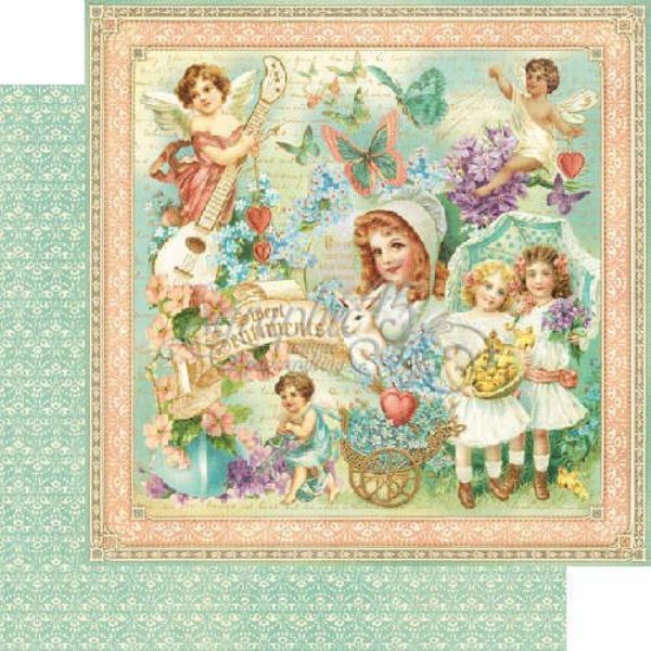 Sweet Sentiments - Sweet Sentiment 12" Designpapir fra Graphic 45