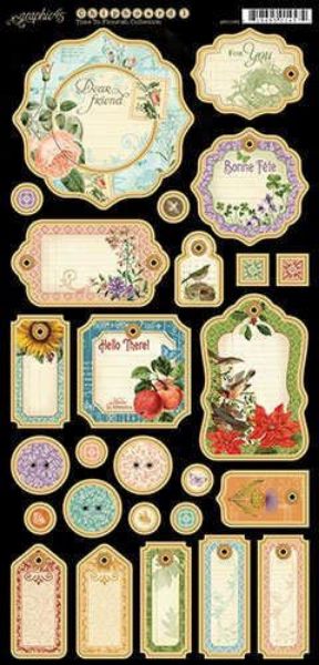 Journaling Chipboard - Time to Flourish fra Graphic 45