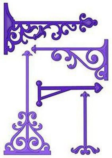 Elegant Posts - Dies Standsejern fra Spellbinders -  S5-032 