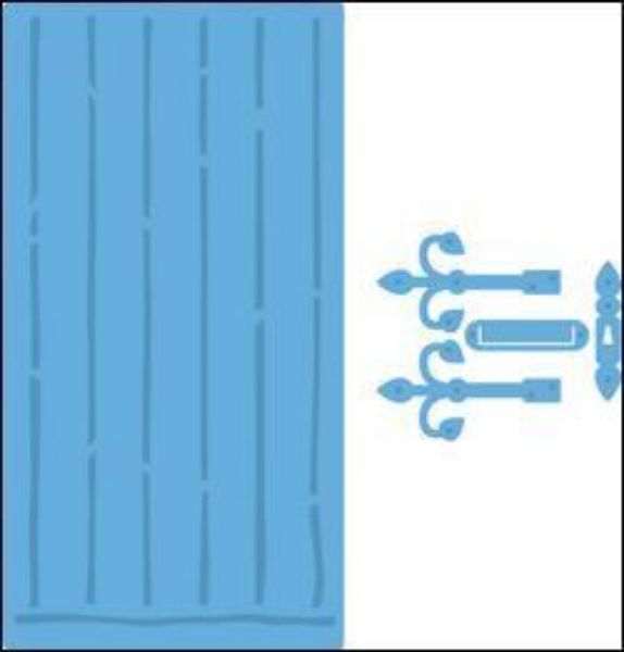 Dør og hængsler -  Dies Standsejern fra Marianne Design - LR0312 