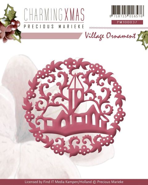 CharmingXmas Village Ornament - Die Standsejern fra Precious Marieke - PM10037