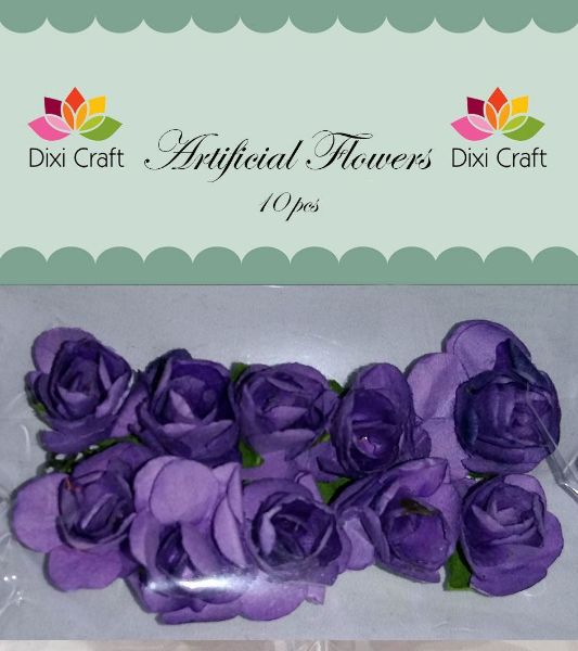 Små lilla blomster fra Dixi Craft - AF002 