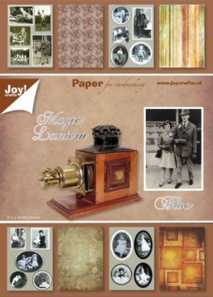 Paper Bloc for cardmaking A5 - Magic Lantern - 6011/0049 fra Joy Craft