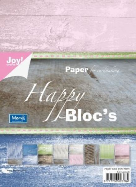 Happy Bloc for cardmaking A5 - Happy Bloc's  - 6011/0038 fra Joy Craft