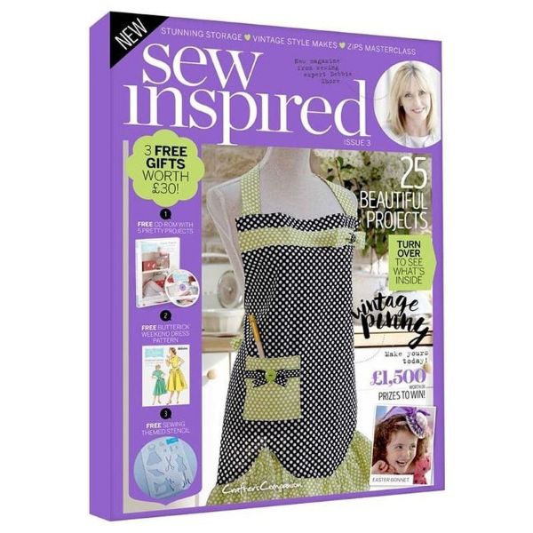 Sew Inspired nr. 3 fra Crafters Companion