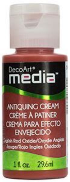 DecoArt Media Antiquing Cream - English Red Oxide - DMM154