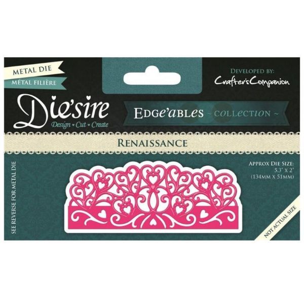 Renaissance Diesire Edgeables - Die Standsejern fra Crafters Companion - DE-EDG-REN