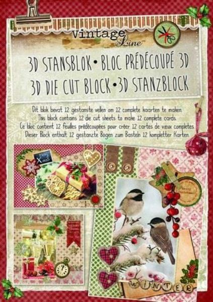 Vintage Line - Vinter - Stansblok - V120 fra StudioLight - 