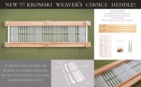 Weavers choice vævekam fra Kromski, til Harpe Forte