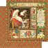 Papir blok 12x12 fra Graphic 45 - St. Nicholas