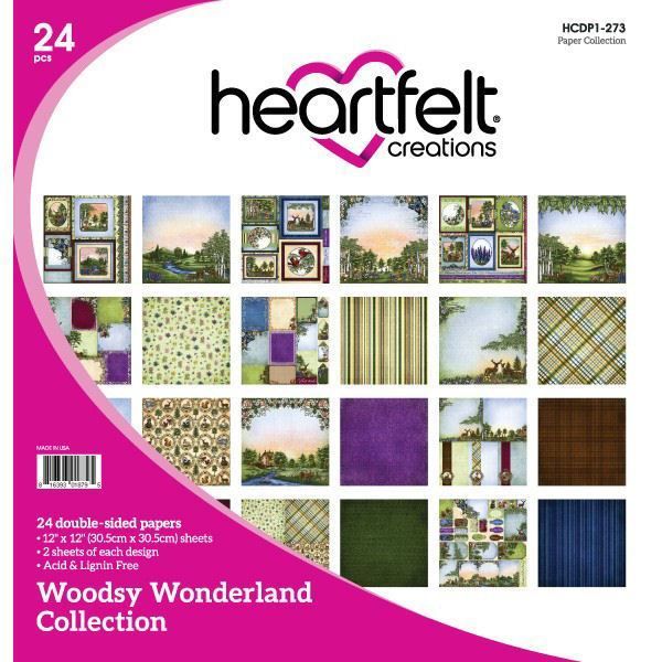 Woodsy Wonderland Collection - Designblok fra Heartfelt Creations