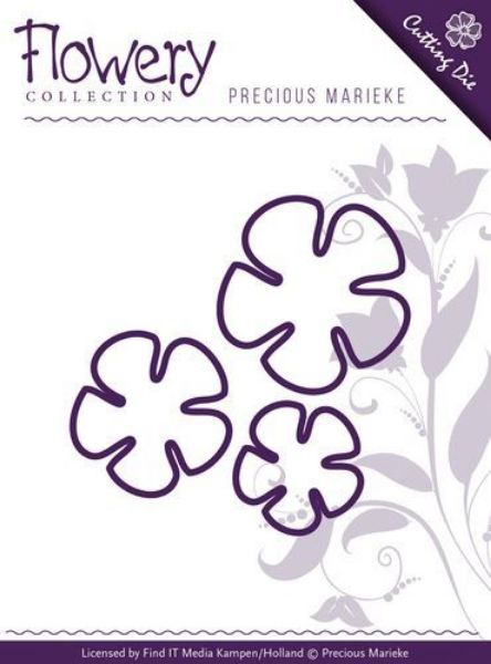 Precious Marieke Buttercup Trio - PM10064 blomster standsejern til scrapbooking