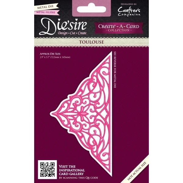 Toulouse . Blonde hjørne - DS-CAD-TOU - Die´sire Create-A-Card scrapbooking og kort