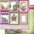 Classic Petunia Collection - Designblok fra Heartfelt Creations - HCDP1-278