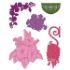 Classic Petunia Bouquet -  dies og stempelsæt fra Heartfelt Creations - HCPC-3787 og HCD1-7141
