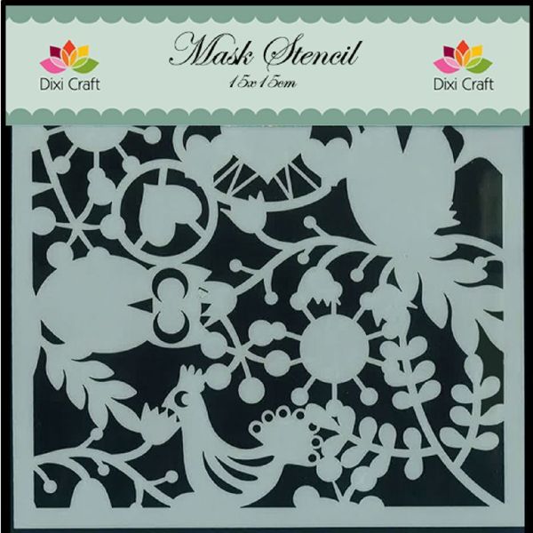 mask, stencil fra Dixi Craft - MD001