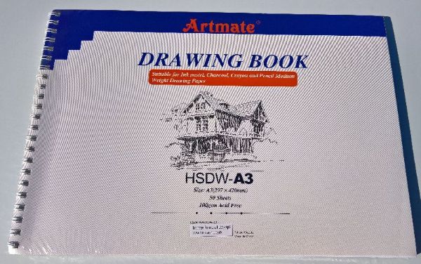 Drawing book A3 fra Artmate