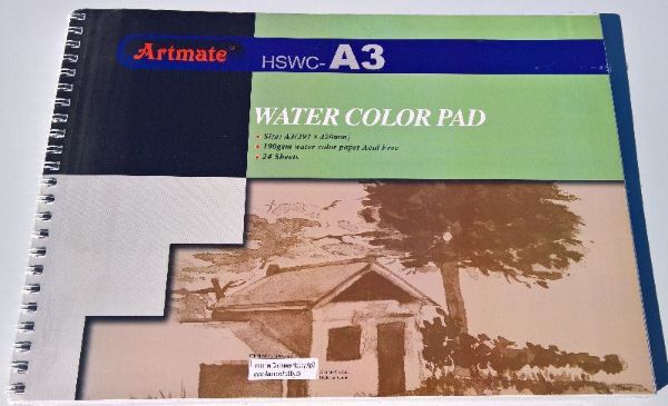 Water Color Pad A3 fra Artmate