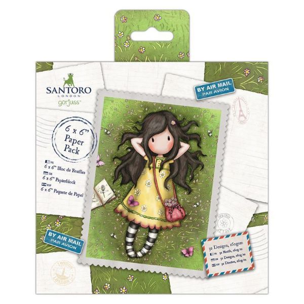 Gorjuss design papir pakning til scrapbooking og kort - GOR 160121