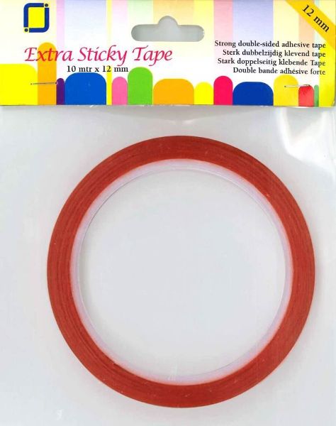 Dobbeltklæbende Red Liner tape til scrapbooking og kort . 12 mm