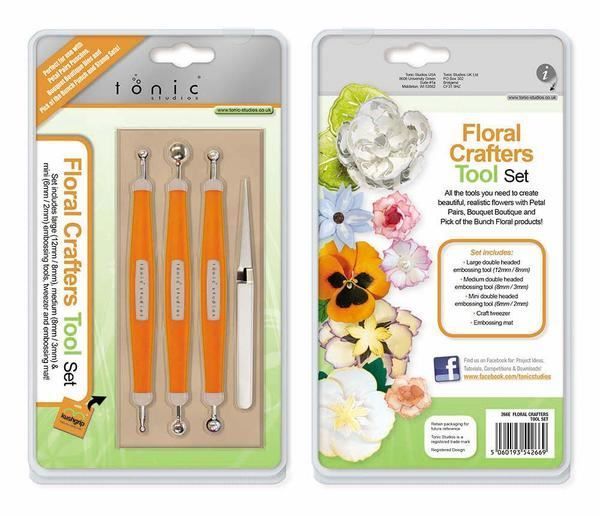 Floral Crafters Tool set - Blomster shapere til formgivning af blomster fra Tonic Studios - 266E