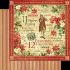 Papir blok 12x12 mm fra Graphic 45 - Twelve days of christmas - Deluxe Collector's Edition