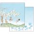 Stamperia Baby Boy design papir pakning til scrapbooking og kort - SBBL40