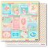 Sweet Moments design papir pakning fra Scrapberry's til scrapbooking og kort - SCB220610300b