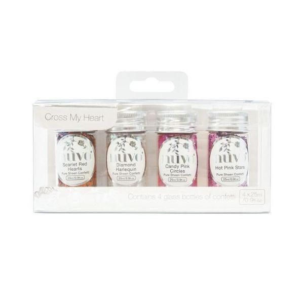 Nuvo Pure Sheen Confetti fra Tonic Studio til shakere - 285N