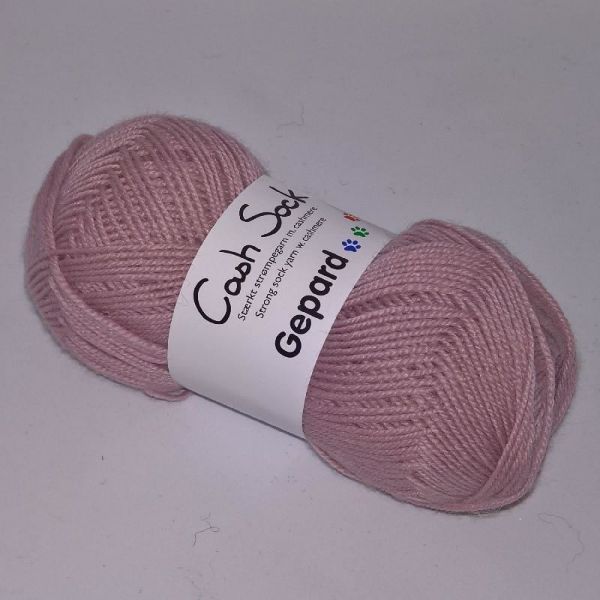 CashSock - lækkert strømpegarn med cashmere - Rosa 6002