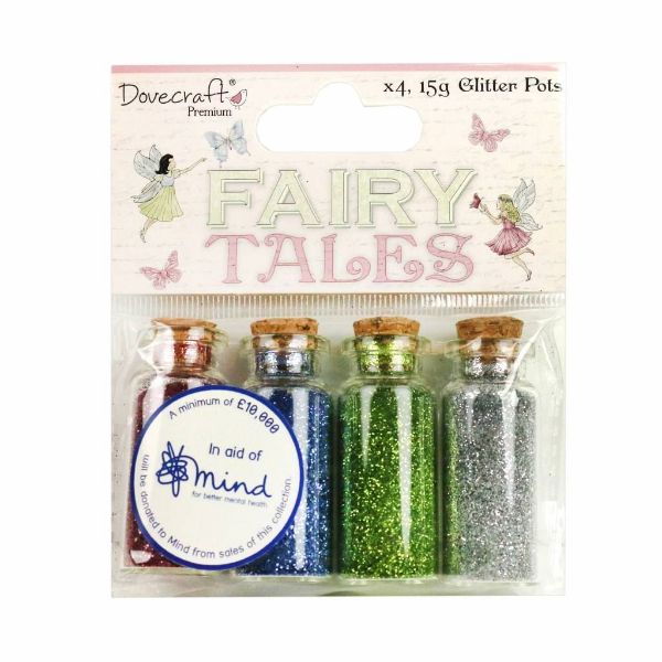 Fairy Dust, alfe støv  til scrapbooking og kort - DCTOP139 fra Dovecraft