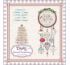 DayKa, Feliz Navidad design papir blok 8 x 8 til scrapbooking og kort - SCP-1021