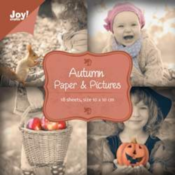 Lille mini blok -Autumn Paper - fra Joy Design til scrapbooking og kort