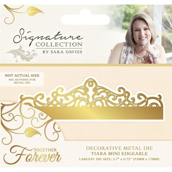Tiara mini Edgeables til scrapbooking og kort - S-TF-MD-TIARA
