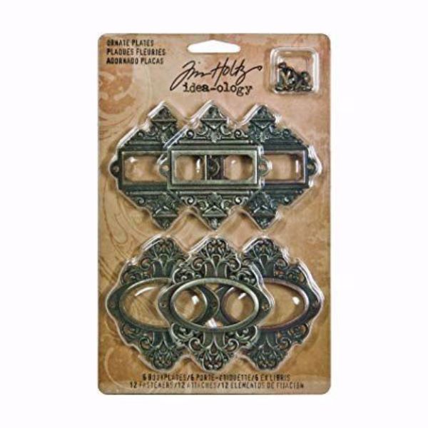 Ornate Plates - Idea-ology af Tim Holtz - TH92787