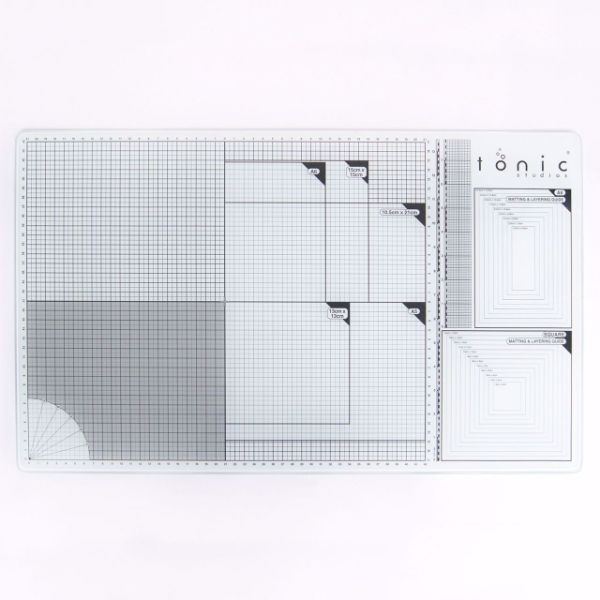 Tonic Studios glass cutting mat 60x36,5cm A3 - 352E