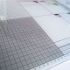 Tonic Studios glass cutting mat 60x36,5cm A3 - 352E