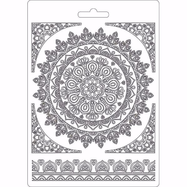 Stamperia Soft Mould Round Lace - K3PTA560