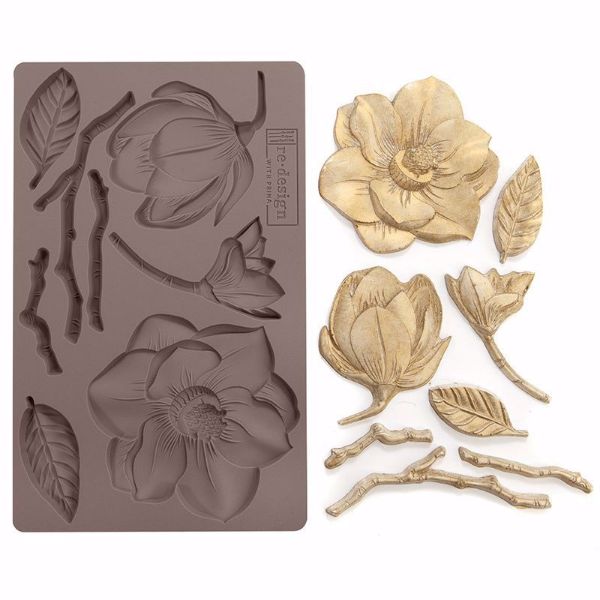 Re-Design with Prima Winter Blooms - silikone Form - 643119