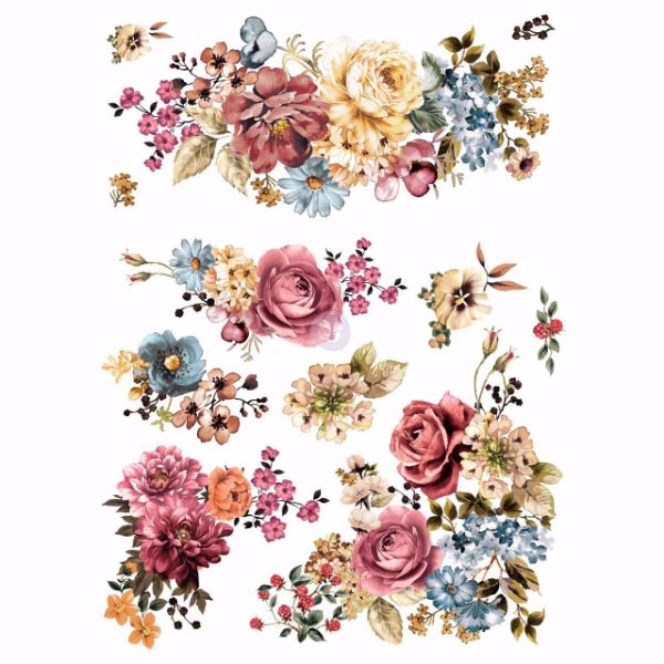 Re-design with Prima - Ruby Rose 63 x 75 cm Decor Transfer - 640286