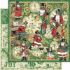 Papir blok 12x12 fra Graphic 45 - Christmas Time - 4502119