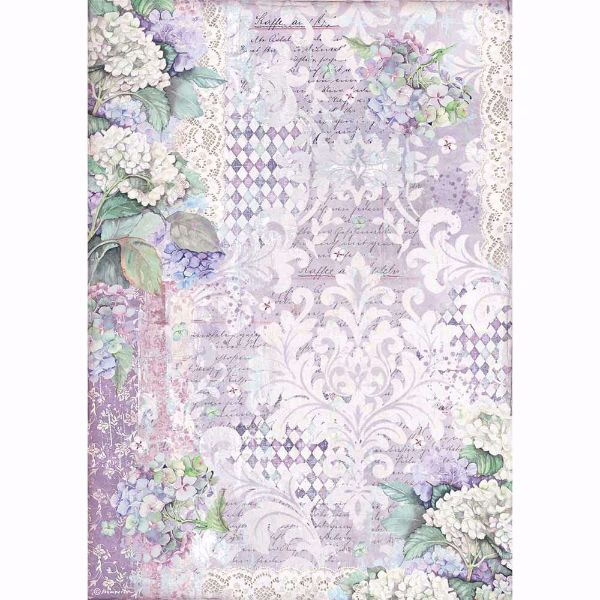 Stamperia Ris papir til decoupage scrapbooking og kort - DFSA3070
