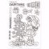 Sally's Christmas friends Stempel sæt fra Crafters Companion til scrapbooking og kort - CF-STP-SALCF