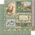 Papir blok 8x8 fra Graphic 45 - Woodland Friends - 4502134