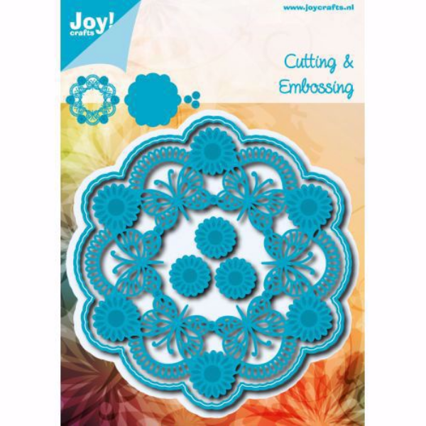 Flower Circle - die 6002/0783  standsejern til scrapbooking og kort fra Joy Crafts