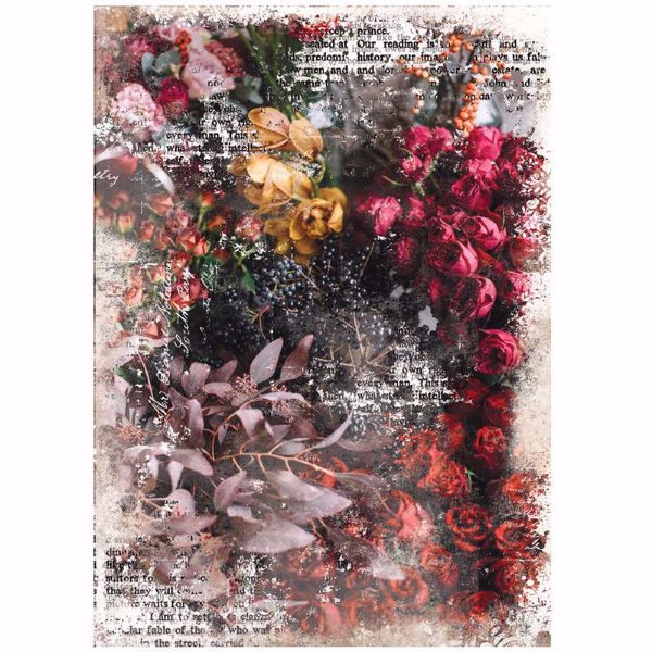 Re-Design with Prima - Iva - 48,3 x 76,2 cm Mulberry Tissue Paper til decoupage scrapbooking og kort - 644680