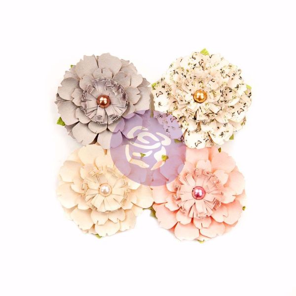 Spring Farmhouse Flowers  design blomster fra Prima Marketing til Mix Media, scrapbooking og kort -  637989 Heart & Home