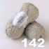 Tynn Alpakka fra Du Store Alpakka - Hvid Grå Beige 142