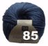 Merceriseret bomuldsgarn fra Rico Design - Essentials Cotton dk - 85 Denim